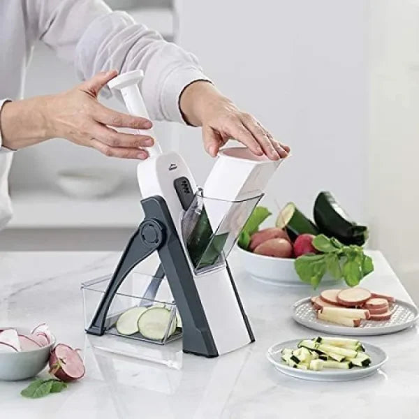 5 In 1 Mandoline Vegetable Slicer Food Chopper, Vegetable Cutter, Quick Fruit Dicer