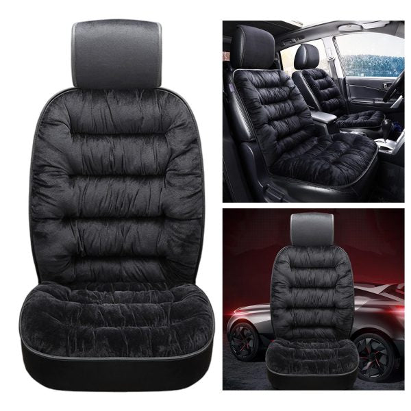 Car Seat Comforter | Car Cushion Seat | Back Support Velvet Car Cushion Seat