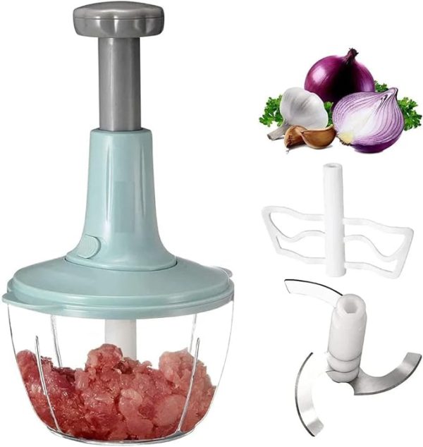 MANUAL HAND PUSH CHOPPER|VEGETABLE AND MEAT